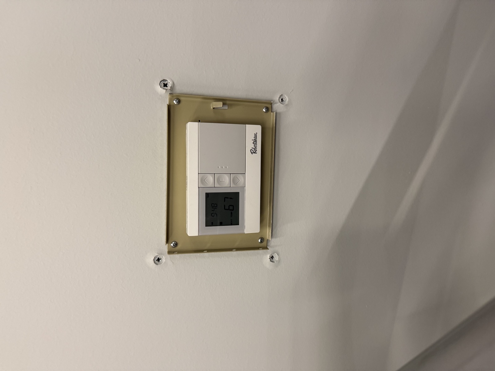 Floor 2 Fitness Room - Missing Thermostat Cover